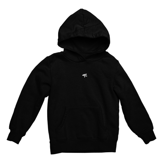 Simplicity Embroidered Hoodie - Black