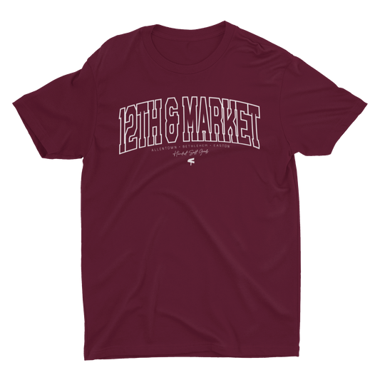 Alma Mater Tee- Burgundy